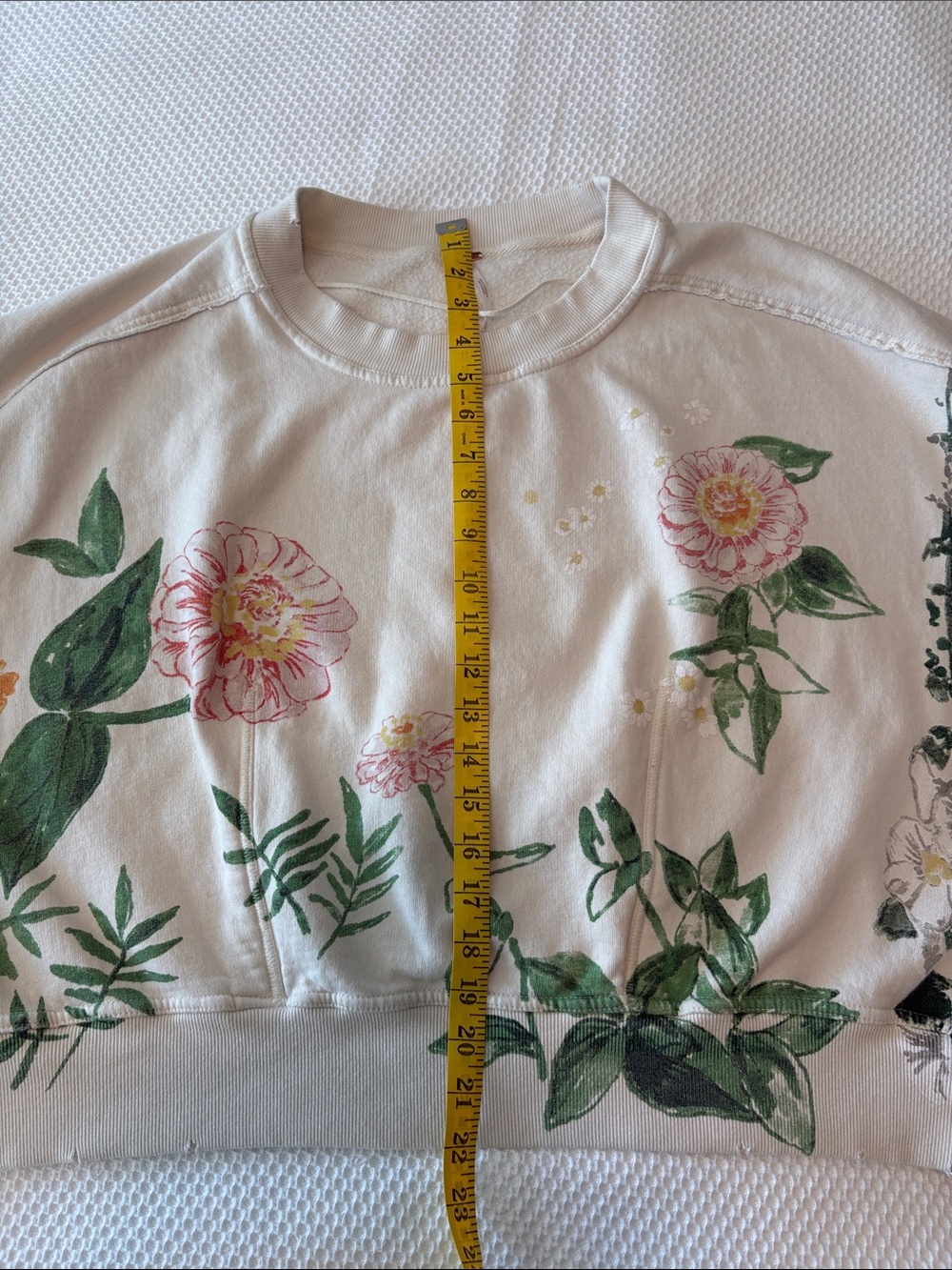 Free People FP Gaia Sweatshirt, Crop Large - Picture 3 of 16